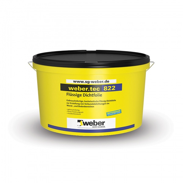 Weber Webertec 822 Superflex 1 folyékony fólia - 8 kg
